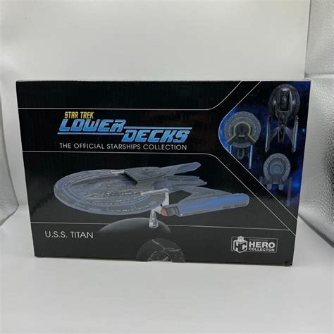 Uss Titan Xl Star Trek Lower Decks The Official Starships Eaglemoss