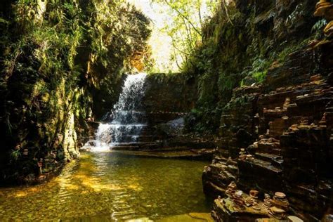 Cachoeiras Da Trilha Do Sol Cachoeira Do Grito E Po O Dourado