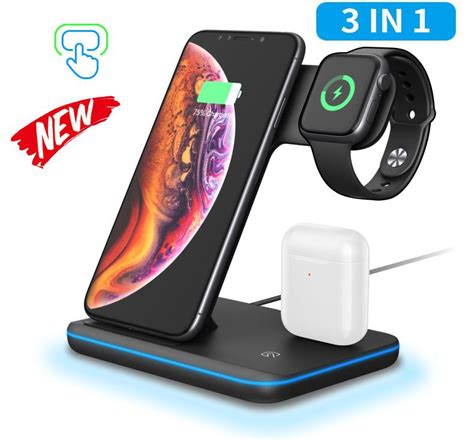 Chargeur Universel Sans Fil Qi 15 W Pour Iphone X 8 Xiaomi Charge