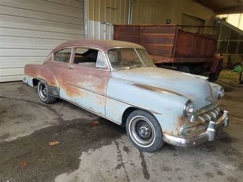 Recently Revived 1952 Chevrolet Fleetline Deluxe Barn Finds