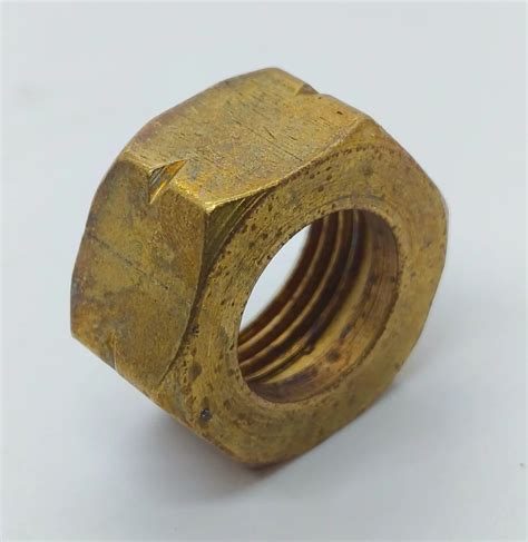 Brass Hexagonal Nuts For Hardware Fitting Inner Diameter 5 Mm At Rs