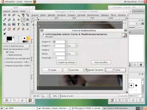 Gimp Aula 10 Pratica Parte 1 YouTube