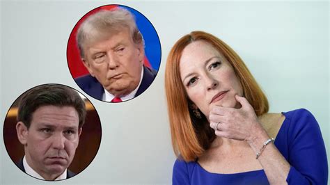 Jen Psaki Says Trump DeSantis Social Media Won T Win Elections