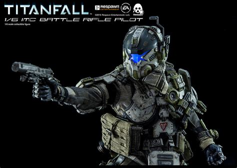 Titanfall Imc Battle Rifle Pilot 16 Di Threezero Foto Ufficiali E