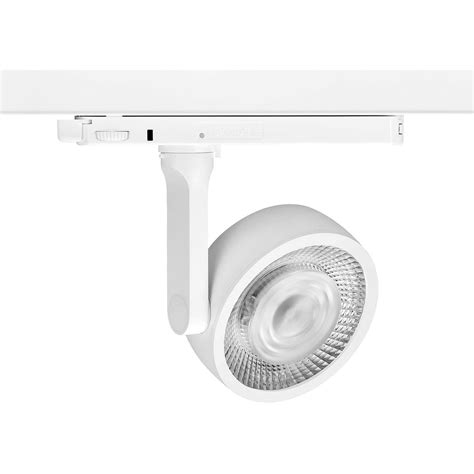 Clairage Sur Rail Led Six Arkos Light Oscaluz Rond En