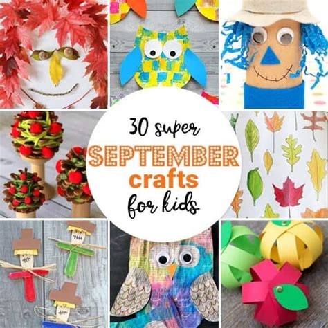 30 September Crafts for Kids