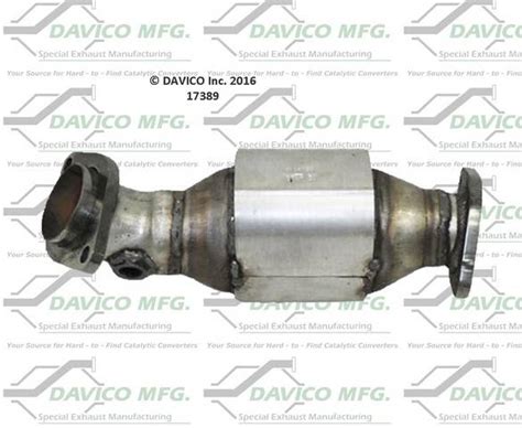 Davico Manufacturing 17389 Direct Fit Catalytic Converter