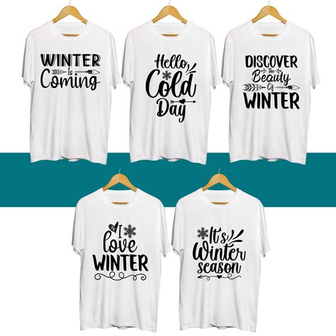 Winter T-Shirt Design - MasterBundles