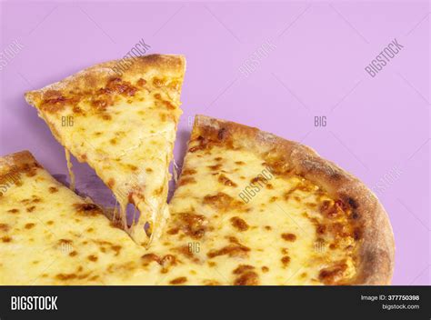 Close Cheese Pizza Image And Photo Free Trial Bigstock