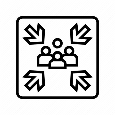 Fire, assembly, point, emergency, safety, security, danger icon - Download on Iconfinder