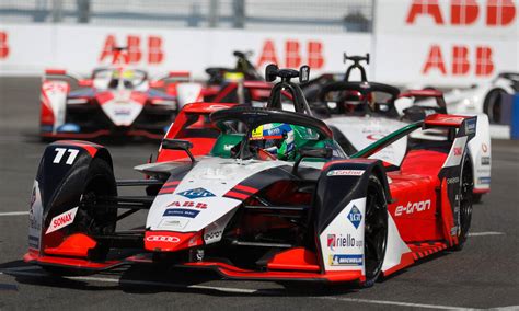 Lucas Di Grassi Feiert Am Samstag Auf Dem Podium In New York Audi