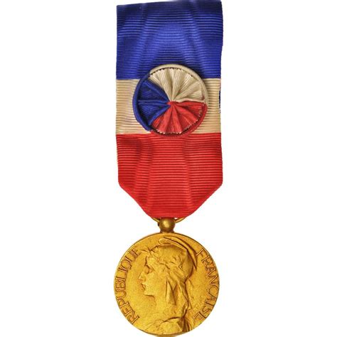 France M Daille Dhonneur Du Travail Medal Xxth Century Good