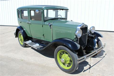 1931 Ford Model A Four Door Deluxe With Murray Body And Original