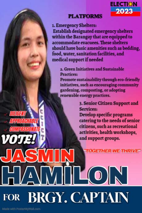 Barangay Election Template Postermywall