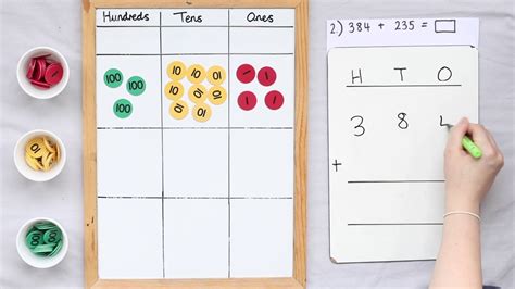 Column Addition Explained Regrouping Tens Year 3 Maths Youtube