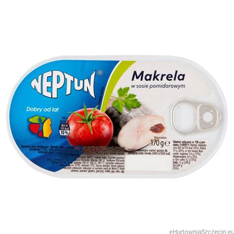 Neptun Makrela W Sosie Pomidorowym G Ehurtowniaszczecin Eu