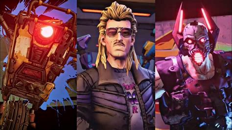 Borderlands 3 All Boss Fight Intro Cutscenes Including Dlc Youtube