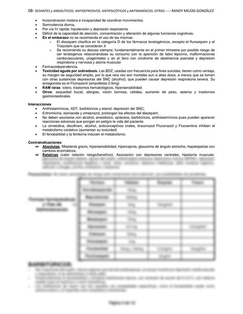 Solution Ansiol Ticos Y Sedantes Antipsic Ticos Y Antiman Acos