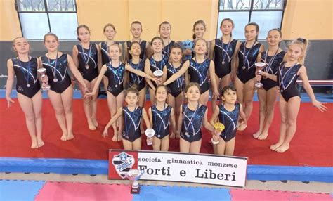 Ginnastica La Forti E Liberi Monza Continua A Vincere Due Ori Un