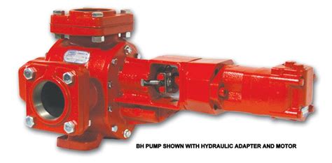 Roper Hydraulic Driven Heavy Duty Series Truck Pumps On Tank Truck