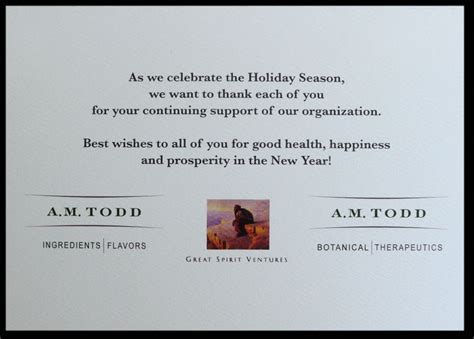 Business Holiday Card Messages: Examples Of What T