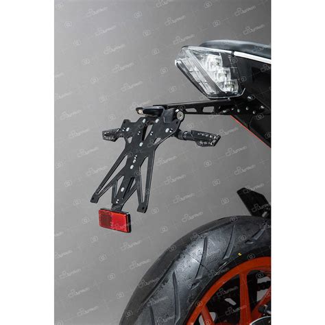 Kit Portatarga Regolabile Lightech Specifico Per Ktm Duke