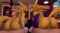 Post 3652263 Animated Digimon PawsSFM Renamon Sound Taomon