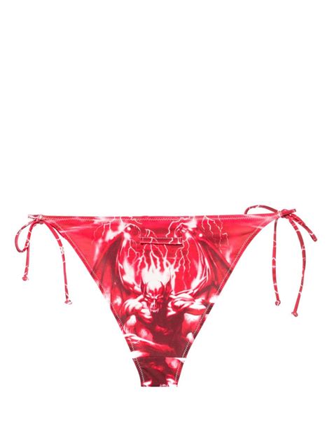 Jean Paul Gaultier Diablo Bikini Bottoms Farfetch