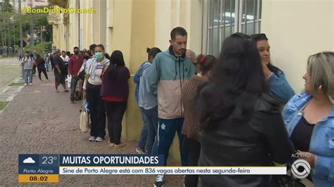 Sine De Porto Alegre Tem Mais De Vagas De Emprego Abertas Rio