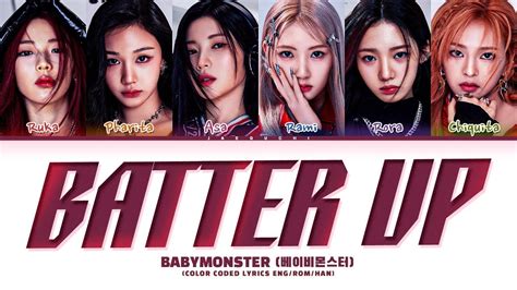 Babymonster Batter Up Lyrics Batter Up Youtube