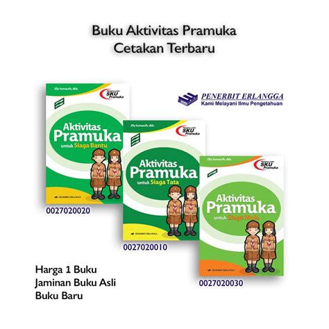 Jual Buku Aktivitas Pramuka Sd Siaga Bantu Mula Tata Erlangga Shopee