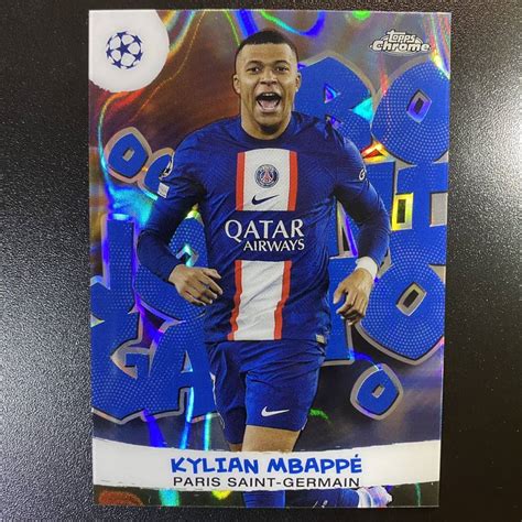 Topps Chrome 2022 23 Kylian Mbappe Joga Bonito Case Hit パリ サンジェルマンFC SP