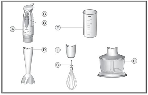 Braun Mr Ca Multiquick Blender Instruction Manual