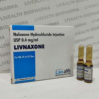 Naloxone Hydrochloride Injection 0.4mg/ml - Livealthbiopharma