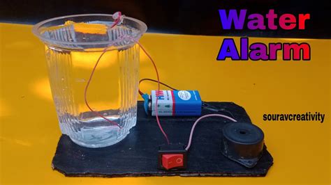 How To Make Water Alarm, New Science Project 2020-2021 - YouTube