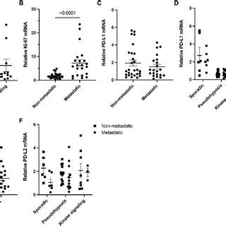 Ki Pd L And Pd L Expressions In Metastatic And Non Metastatic