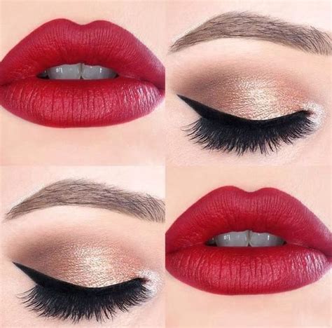 12 Amazing Makeup Ideas For Your Red Dress For Party