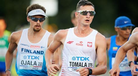 Lekkoatletyczne MŚ mistrz olimpijski bez medalu Dawid Tomala daleko w