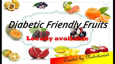 Diabetic fruits. Diabetic fruits list. Diabetic-friendly fruits ...