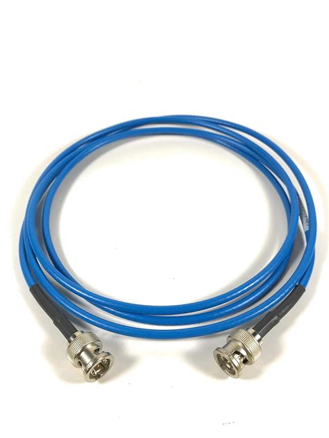 Av Cables 150ft 3g6g Hd Sdi Mini Rg59 Bnc Belden 1855a Cable Blue Electronics