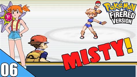 Pokémon FireRed Misty Cerulean Gym Ep06 wt Akan22 Hindi YouTube