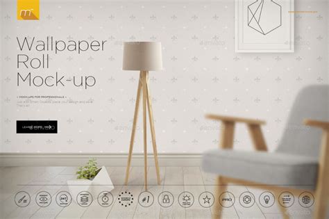 16 Beautiful Wallpaper Mockup Psd Templates