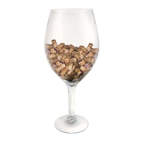 Vinotemp Large Decorative Wine Glass At