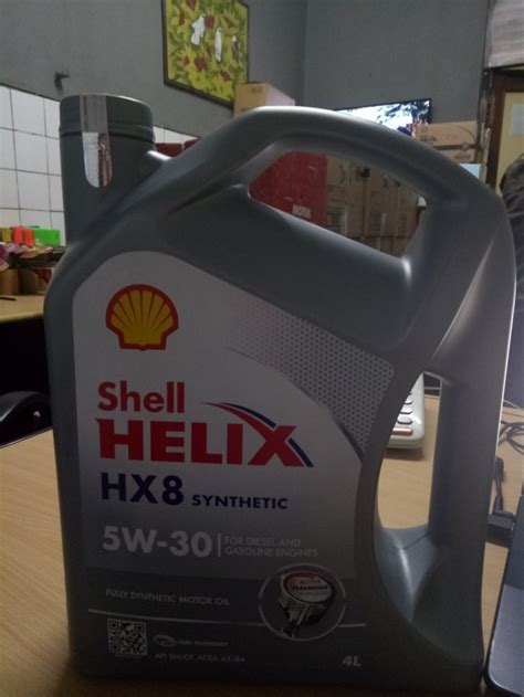 Jual Oli Shell Hx Sae W Galon Liter Segel Hologram Di Lapak