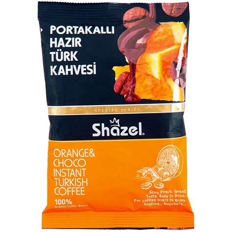 Shazel Haz R T Rk Kahvesi Portakall Gr Fiyat Avansas