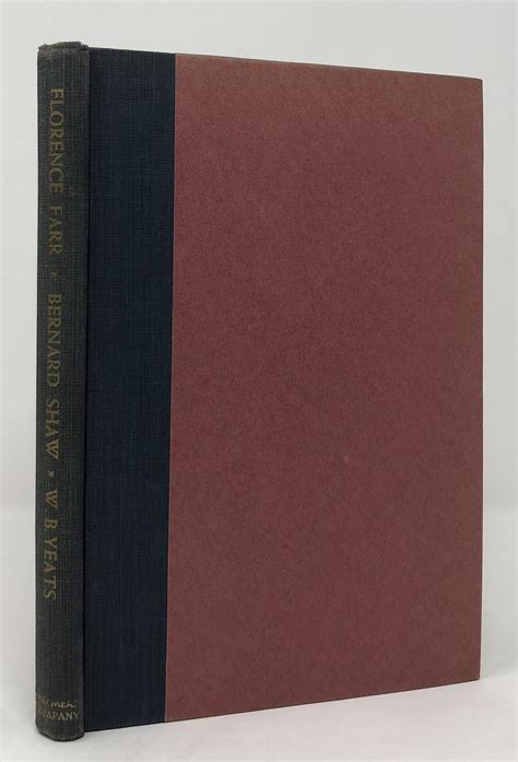 Florence Farr Bernard Shaw And W B Yeats Letters Edited By Clifford