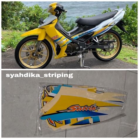 Jual Stiker Striping Lis Body Suzuki Satria Hiu Tak Satria R