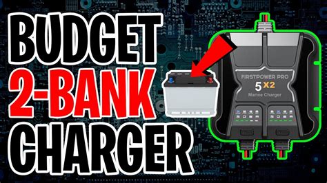 Budget Friendly Bank Battery Charger For Lithium And Other Batteries