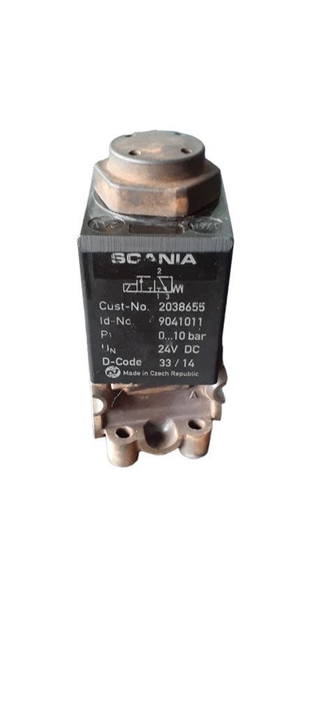 V Lvula Solenoide Freio Ar Scania Rei Trucks