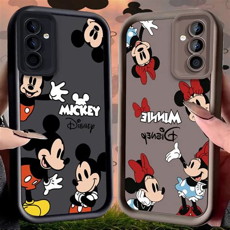 Mickey Minnie Mouse Case For Samsung Galaxy S24 S23 S22 S21 Ultra Plus